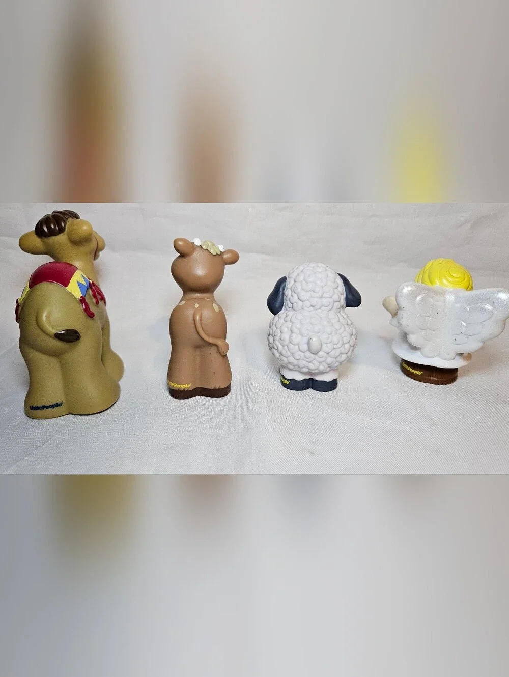 Fisher Price Little People  Nativity Sheep Camel cow angel Christmas figures